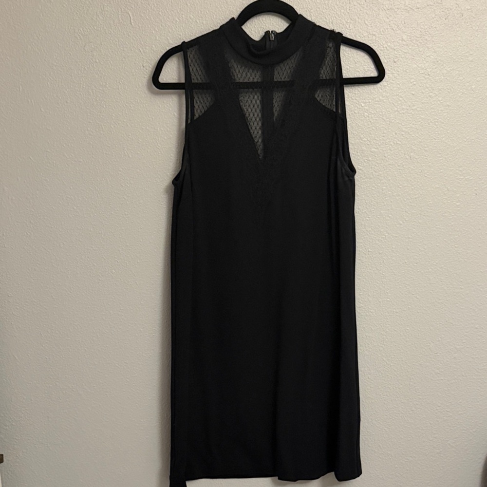 Express: Elegant Black Sleeveless Dress